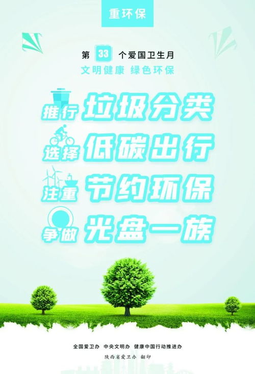 陜西省愛衛辦發出第33個愛國衛生月活動倡議書