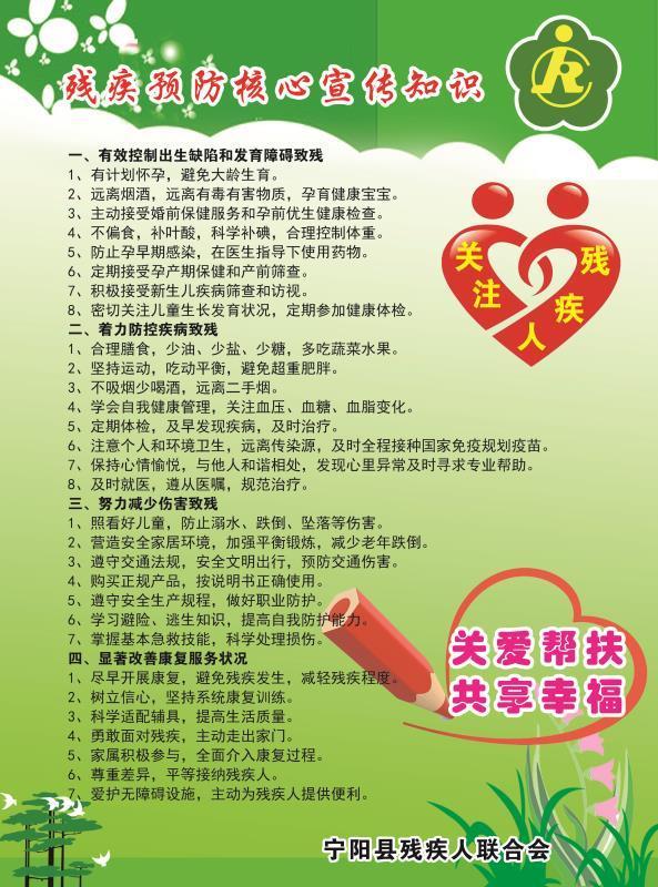 我院舉辦“殘疾預(yù)防日”宣傳活動(dòng)